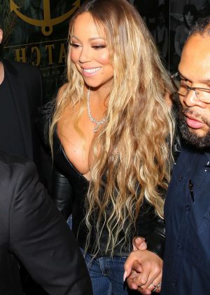 Mariah Carey - Leaves Catch LA in West Hollywood